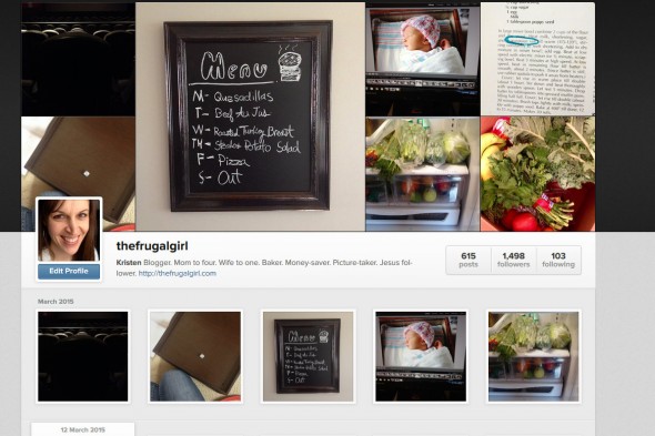 Kristen (@thefrugalgirl) • Instagram photos and videos - Mozilla Firefox 3232015 74026 AM