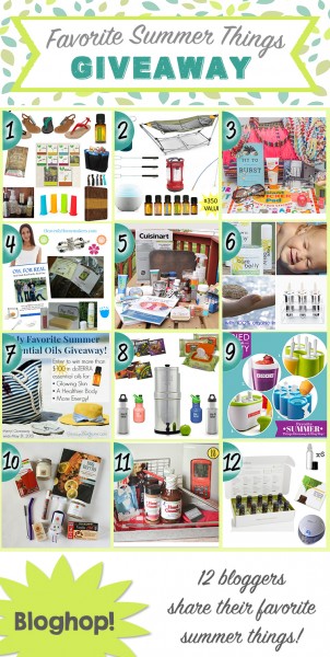 favorite summer things giveaway