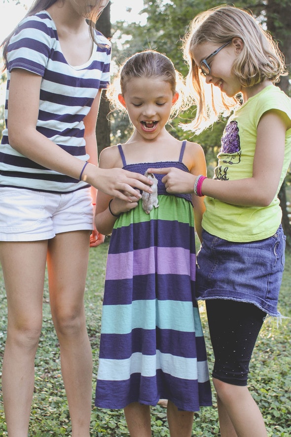 schoola striped gap dress