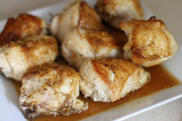 glazed chicken