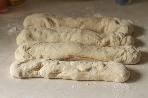 dough for bread tubes