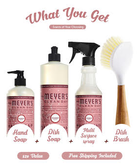 Mrs. Meyers free products