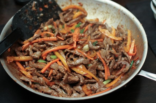 beef stir-fry