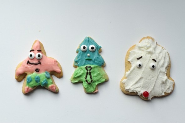 patrick star cookie