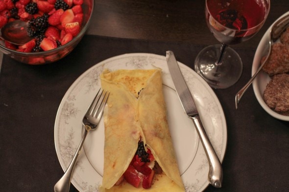 christmas crepes