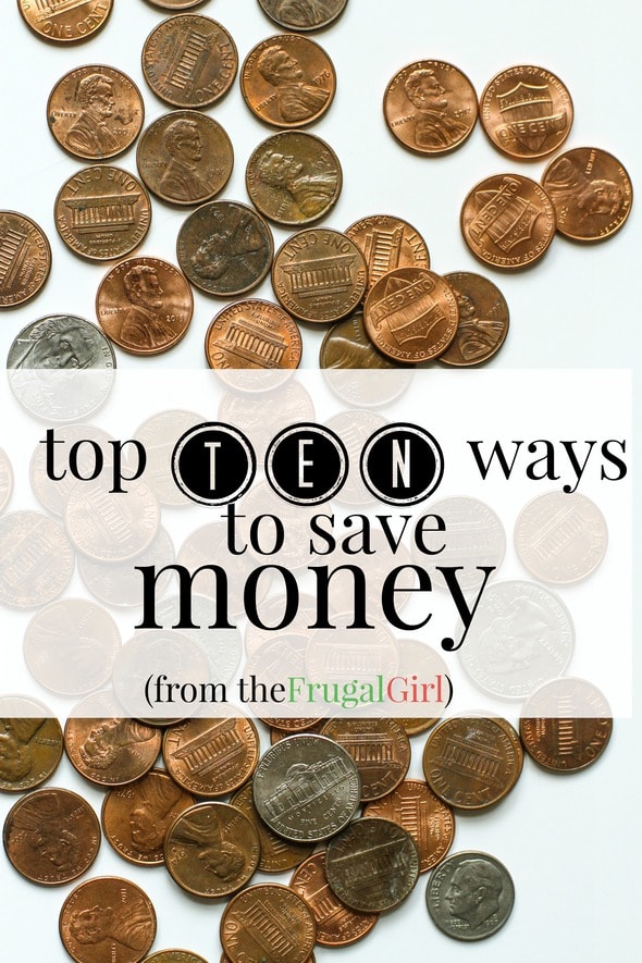 top ten ways to save money