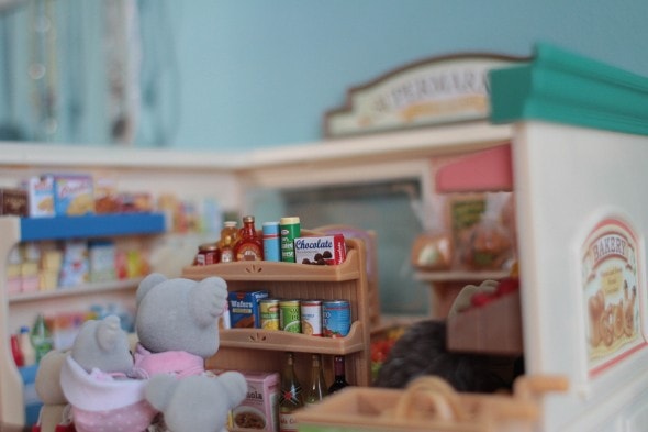 sylvanian family supermarket