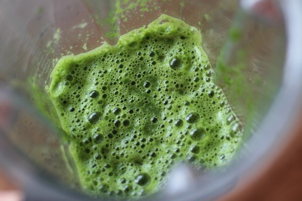 blended kale