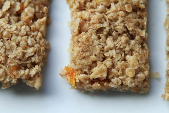 orange coconut granola bar