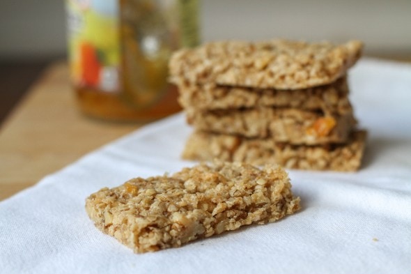 chewy coconut granola bars