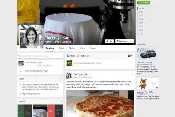 the frugal girl facebook