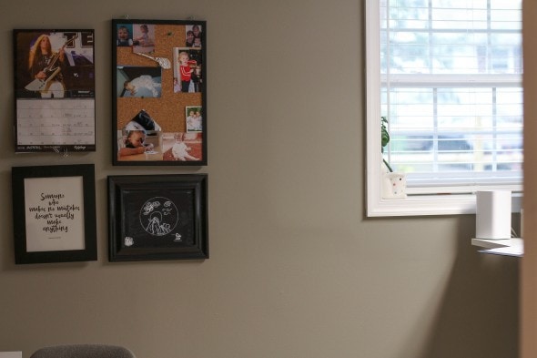 painted drywall patch