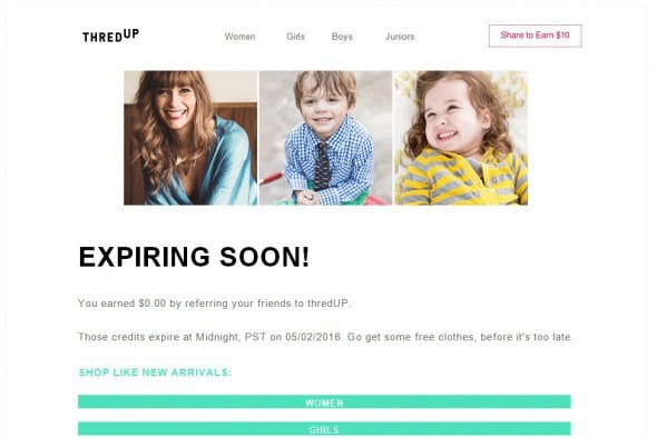 You earned it (but it's about to expire). - Message (HTML) 4302016 92227 AM