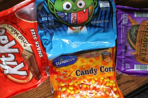 halloween candy from Aldi