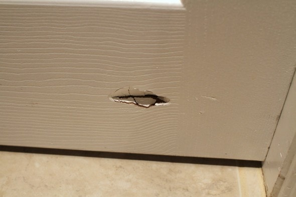 hole in pocket door