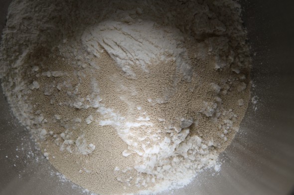 flour and yeast