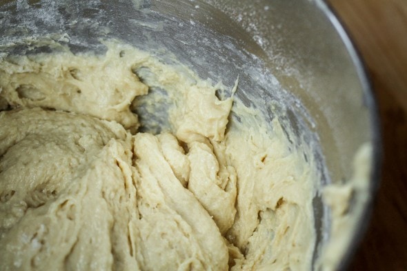 dough ready for kneading