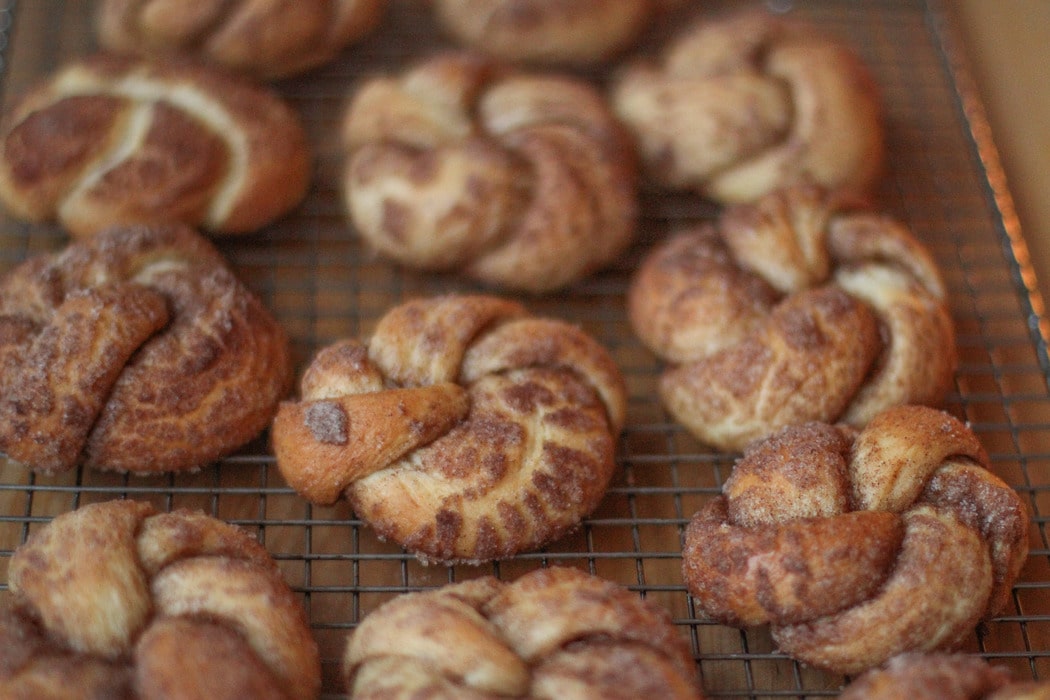 How to make Cinnamon Knots The Frugal Girl