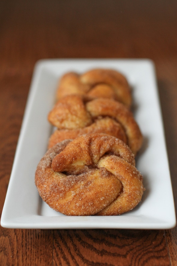 How to make Cinnamon Knots The Frugal Girl