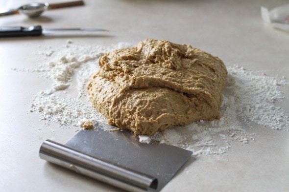 oatmeal bread dough