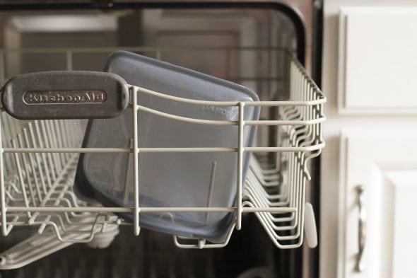 stasher bag in dishwasher rack