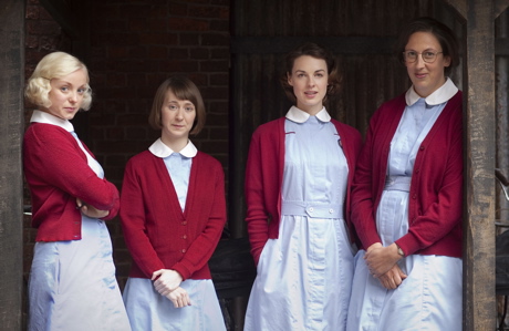 The cast of Call The Midwife show.