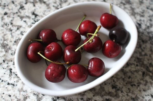 fresh cherries