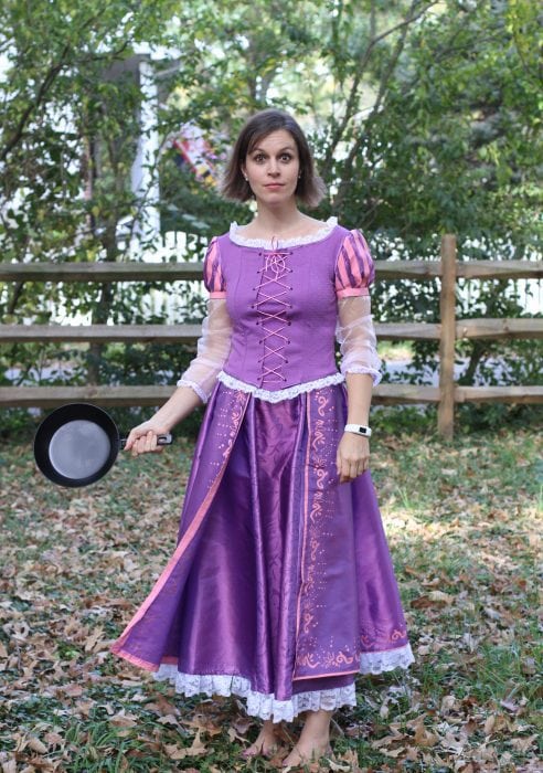 rapunzel cosplay short hair