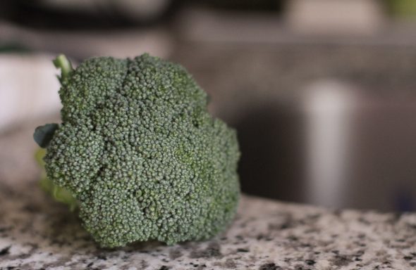 a head of broccoli