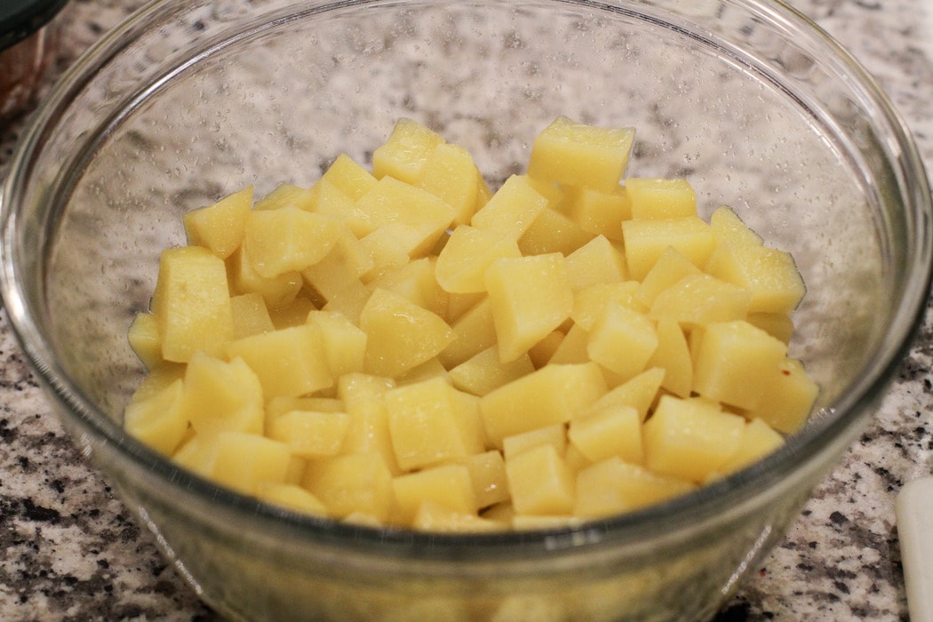 The secret to making really good potato cubes The Frugal Girl