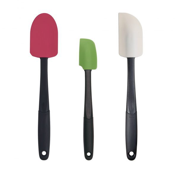 Non-Stick Flexible Mixing Batter Scraper Silicone Jar Spatula - China  Silicon Spatula and Spatula price