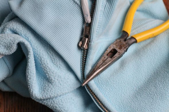 hoodie zipper repair