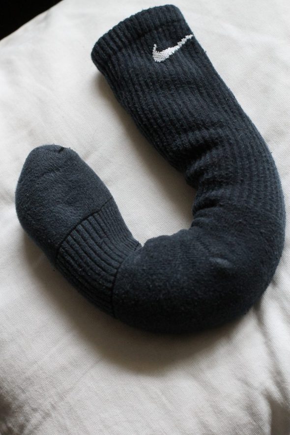 Tuesday Tip Make a nosew rice sock The Frugal Girl