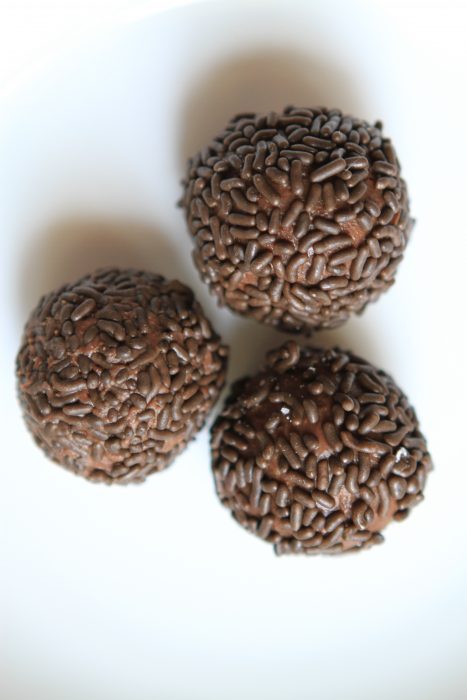 Homemade Mint Chocolate Truffles