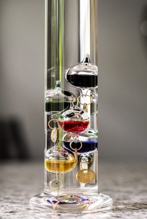 Galileo thermometer