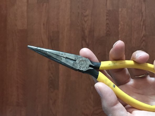 needle nose pliers