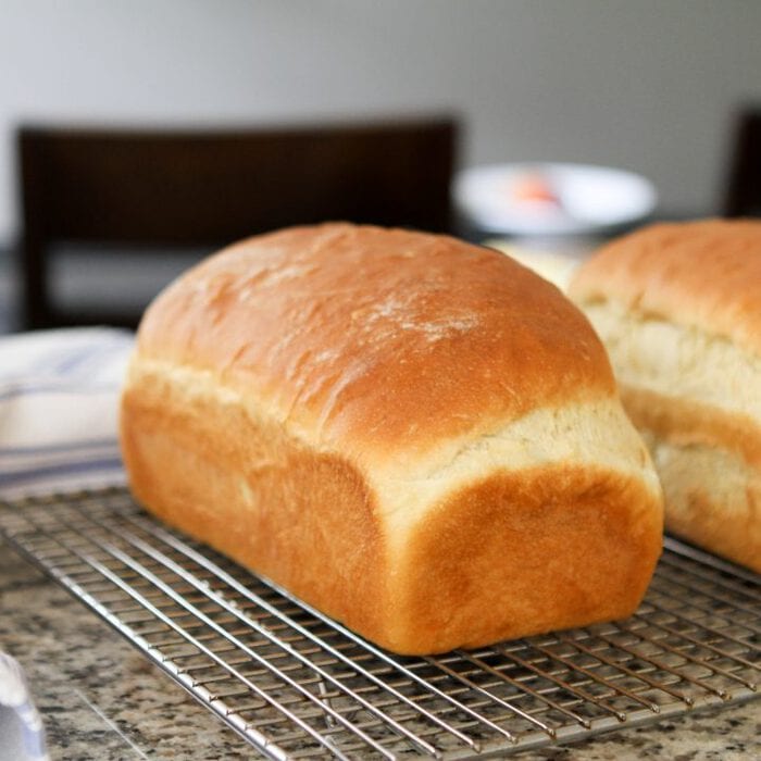 two loaves egg bread