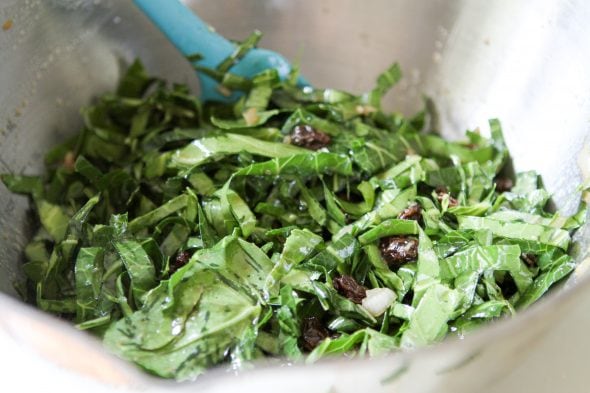 collard green salad
