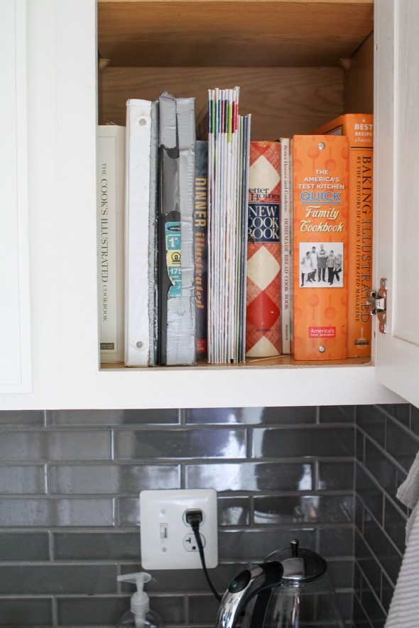 cookbook cabinet