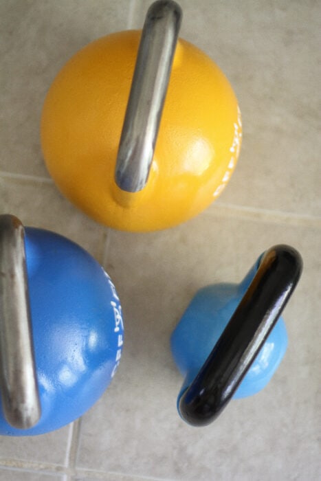 kettlebells