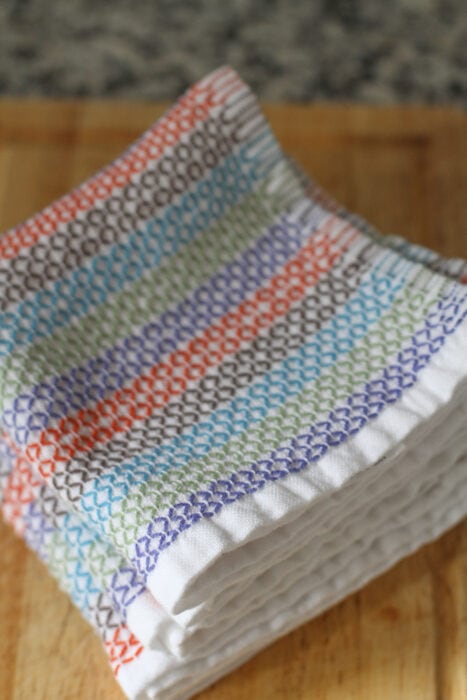 Mighty Fix organic cotton dishcloths