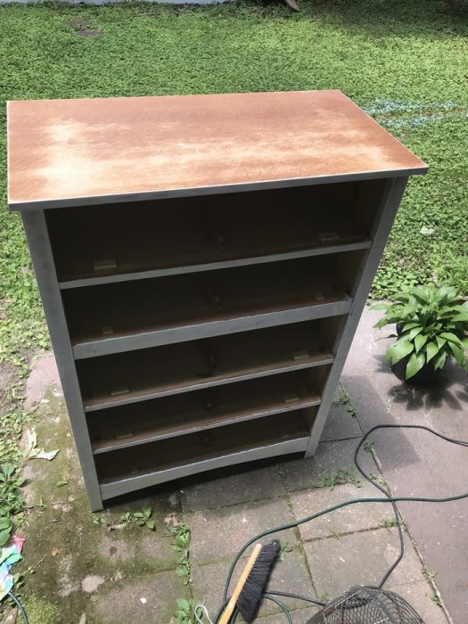 Sanded Bassett craftsman dresser