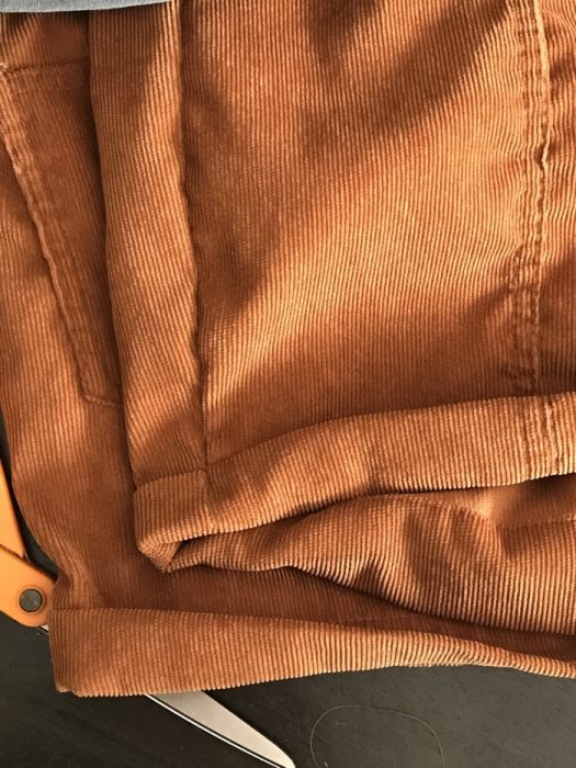 corduroy shorts