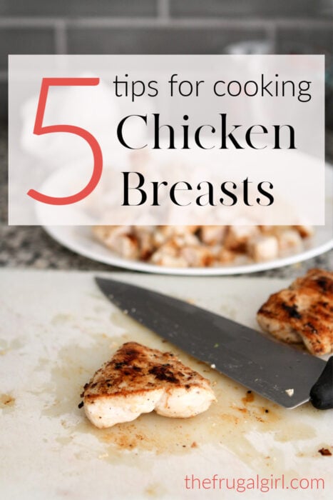 5 tips for cooking chicken breasts