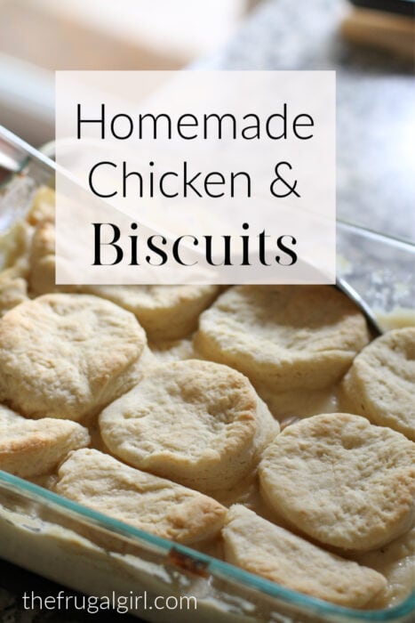 Homemade Chicken and Biscuits