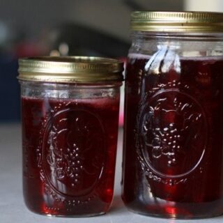 homemade grape jelly