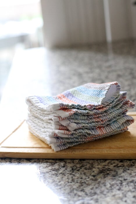 Mighty Fix organic cotton dishcloths