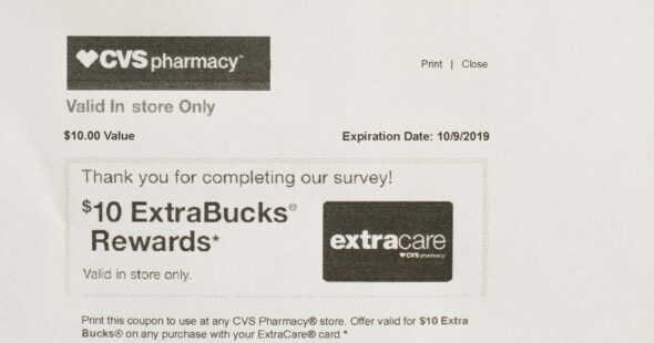 CVS $10 survey