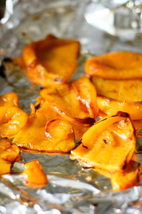 roasted yellow peppers