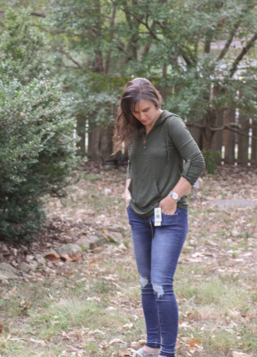 Stitch Fix fall 2019 green pullover